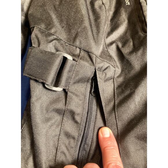 NEW HWK Motor Sports Motorcycle Jacket Coat Womens XXL Armor Elbow Back Pads - Picture 7 of 16